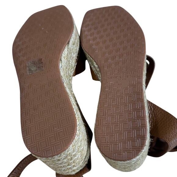 Lafayette 148 Margot Platform Espadrille Wedge Sandals Women's Sz 36 (US 6) NEW - Picture 8 of 9